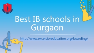 Best IB schools in Gurgaon