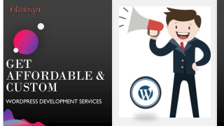 Get Affordable & Custom WordPress Development Services