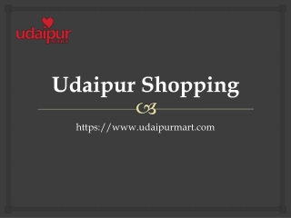Udaipur Shopping