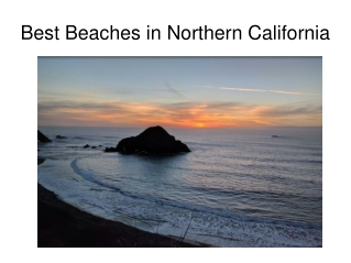 Best beaches in Northern California