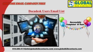 Docudesk Users Email List