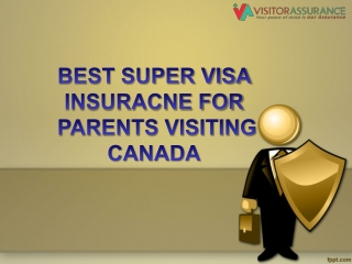 Best Super visa Insurance