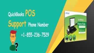 Get software bugs cleared at QuickBooks POS Support Phone number 1-855236-7529
