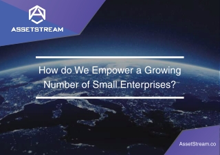 How do we empower a growing number of small enterprises