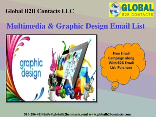 Multimedia & Graphic Design Email List