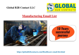 Mining Industry Executives Email List