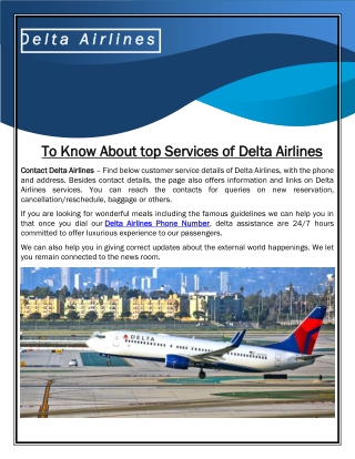 Contact Delta Expert for Getting Best and Cheap Services on Travel