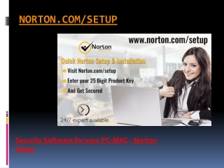 Norton Setup - Computer Software Service