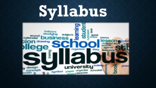 Download Syllabus 2019 – Get Latest Exam Syllabus & Exam Pattern