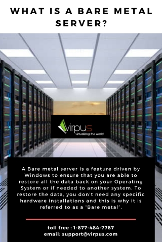 What is a Bare Metal Server?