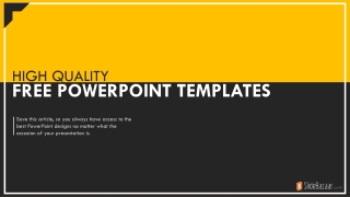 Free PowerPoint Templates