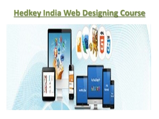 Web Designing Course