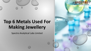 Top 6 Metals Used For Making Jewellery