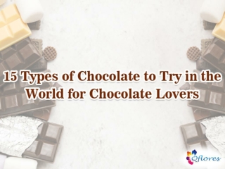 15 Popular Chocolate Brands You Should Know