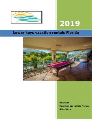 Lower keys vacation rentals Florida