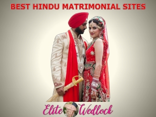 BEST HINDU MATRIMONIAL SITES