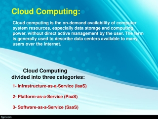 Cloud Computing Online Training