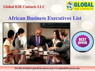 African Business Executives List