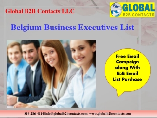 Belgium Business Executives List