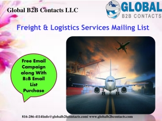 Freight & Logistics Services Mailing List