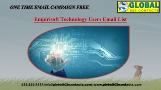 Empirisoft Technology Users Email List