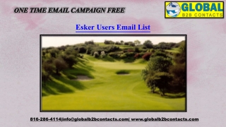 Esker Users Email List