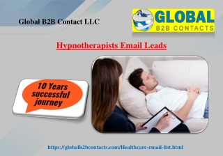 Hypnotherapists Email Leads