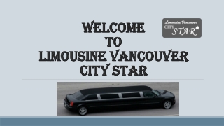 Limo - Limousine Vancouver City