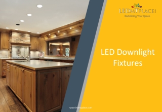 LED Disk Downlights Best For Residential Areas