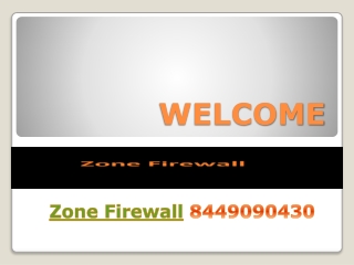 Zone Firewall Protection | 8449090430