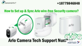 How to Set up & Sync Arlo wire-free Security camera [18779846848] Arlo Camera Setup