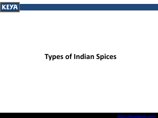 Types of Indian Spices