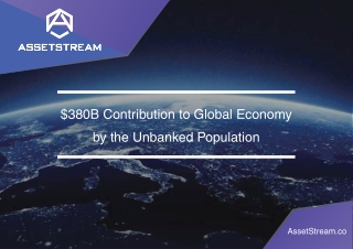 $380B Contribution to Global Economy by the Unbanked Population