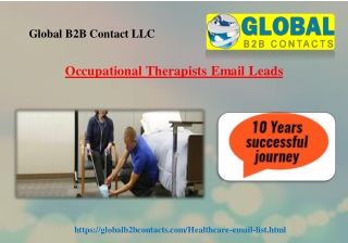 Occupational Therapists Email Leads