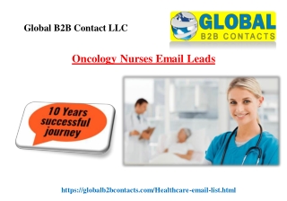 Oncology Nurses Email Leads