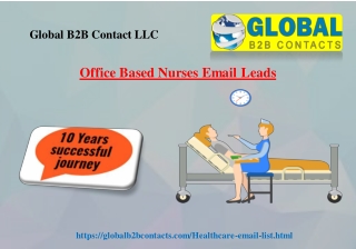 Office Based Nurses Email Leads