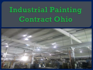 Industrial Painting Contract Ohio