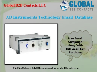 ADInstruments Technology Email Database