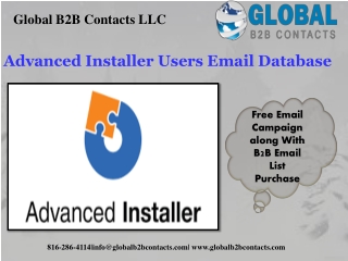 Advanced Installer Users Email Database