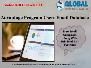 Advantage Program Users Email Database