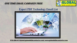 Expert PDF Technology Email List