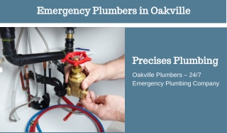 Plumber in Oakville - Precise Plumbing