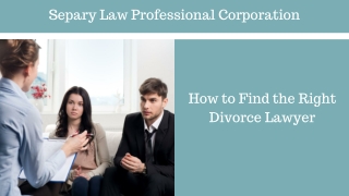 Divorce Lawyer Near Me - Separy Law
