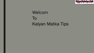 matka tips