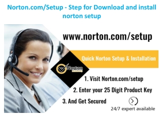 Norton.com/Setup - Step for Download and install norton setup