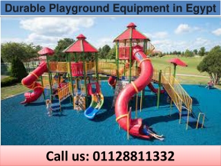 Durable Playground Equipment in Egypt