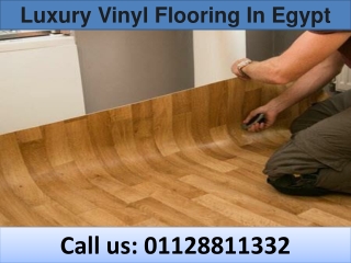 Luxury Vinyl flooring in Egypt