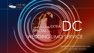 3 Traditions to Make Extra Special Your DC Wedding Limo Service