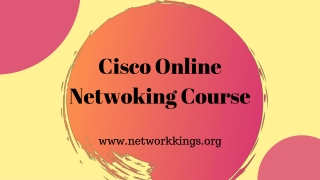 Find Out Online Cisco Learning Networking Courses
