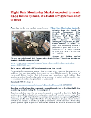 Flight Data Monitoring Market